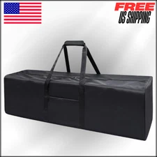 Travel Duffle Bag 46" Sport Equipment Duffel Bags with 2 Way Lockable Zippers