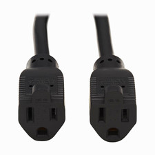 NEMA 5-15P to Dual IEC 320 C13 Y-Splitter Pow...