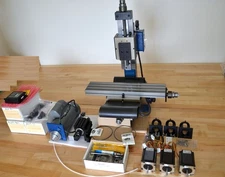 New Taig 2018CNC Micro Mill with Anaheim Automation 23Y210D Steppers - Complete