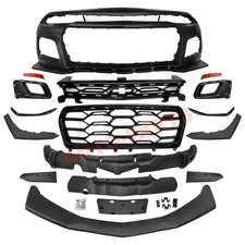 For 2019-2023 Chevy Chevrolet Camaro LT LS 1LE Style Front Bumper Cover Kit