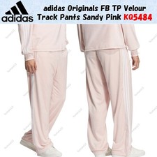 adidas Originals FB TP Velour Track Pants Sandy Pink KQ5484 Japan Size