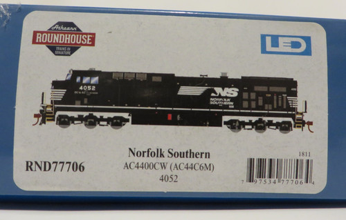 Athearn Roundhouse RND77706 AC44C6M Norfolk Southern 4052 - HO, DCC listo NUEVO | Zustand: New