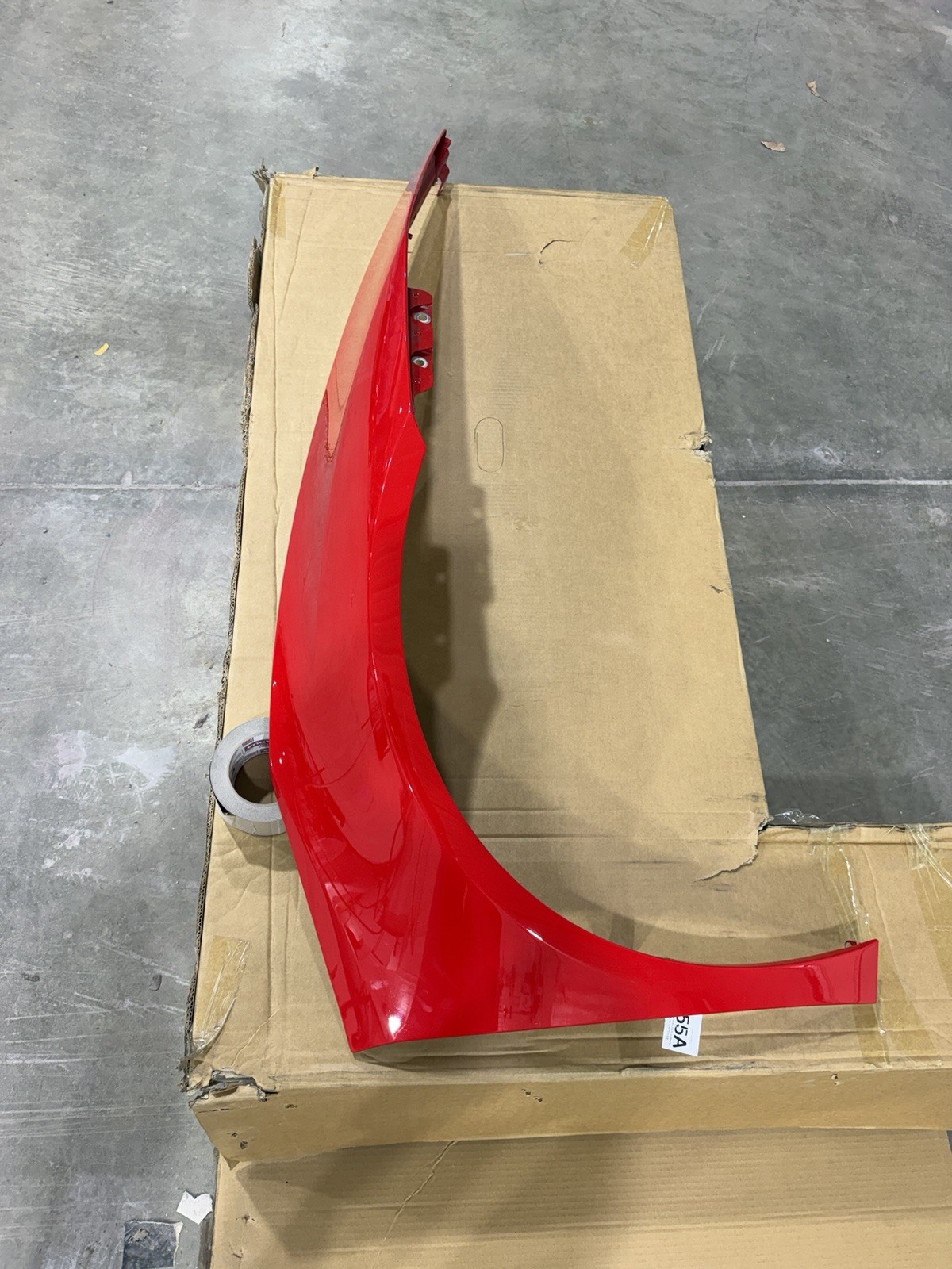 Lamborghini Huracan Front Right Lower Fender Red P/N 4T0821022D