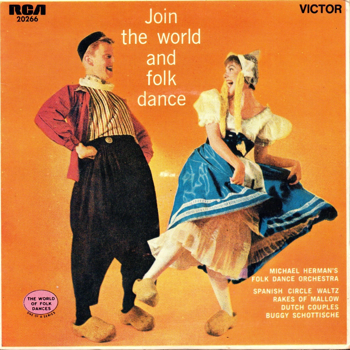 Michael Herman - Join The World And Folk Dance, Australian EP, with insert
