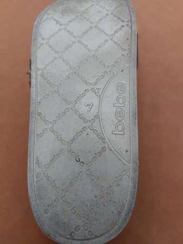 Bebe Womens Gold Slip Ins (Size 7) - Picture 7 of 13