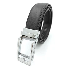 Men's Ratchet Belt Genuine Leather Mens Belt with Slide Ratchet Belts for men