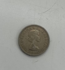 1966 Dei Gratia Regina Elizabeth II Two Shilling Coin