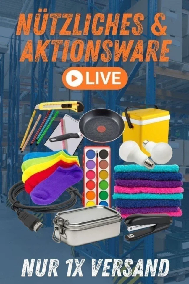 Nützliches & Aktionsware gemischtes Sortiment Schnäppchen! Nur 1 x Versand
