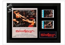 Bloodsport Original Film Cell Display Cast Signed Amazing collectable. With COA