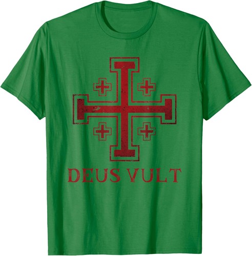 Katholischer Tempelritter Kreuzritter Kreuz T-Shirt Hoodie - Bild 10 von 14