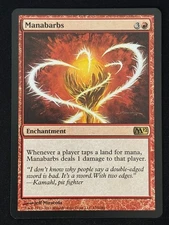 1x MTG Manabarbs - Magic 2012 (M12) #150 - Magic the Gathering