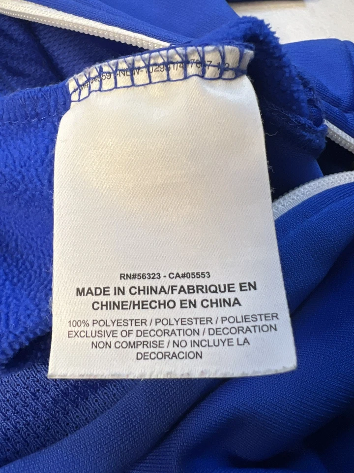 Chaqueta con Capucha Nike Therma FIT Elite Cremallera Completa Para Hombre M Mediana Azul Blanca Atlética Foto 3 de 4