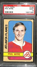 1972 TOPPS #109 PHIL MYRE PSA 9 Mint 19371320 