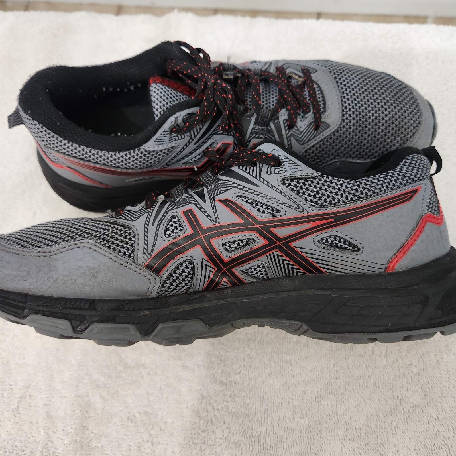 ASICS Mens Gel-Venture 8 Metropolis Gray Trail  Shoes 1011B396-020 Size 7.5 thumbnail 6