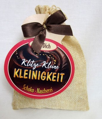 Schokosäckchen ''Für einen lieben Menschen'' mit 95 g Schokolade