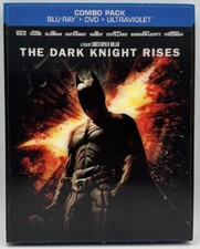 The Dark Knight Rises Combo Pack Blu-Ray + DVD + Ultraviolet Christian Bale 2012