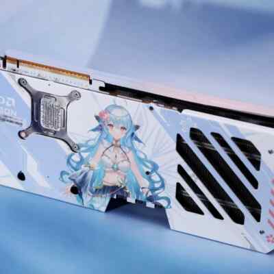 Yeston RX9070 16G Sakura Eye Water Atlantis OC GDDR6 Gaming Graphics card GPU