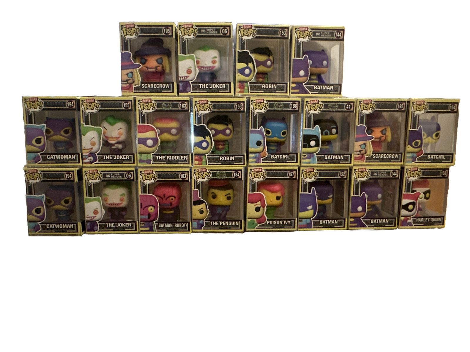 Funko Bitty Pop!: DC Comics - (Black Light) - San Diego Comic Con (SDCC) Batman