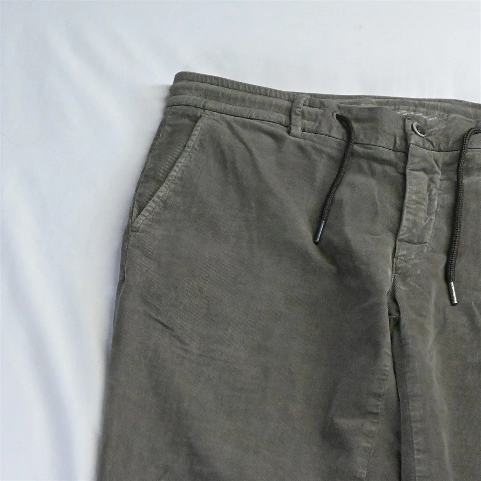 Pantalones Jogger Masons 52 36 x 32 Gris Marrón Pana Milano Foto 2 de 4