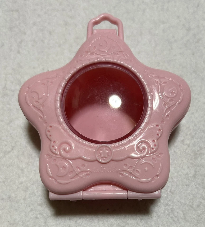 Star Shaped Case with Window Display Cases Doll Animal Pink & Blue Lot of 2 - Image 2 of 4