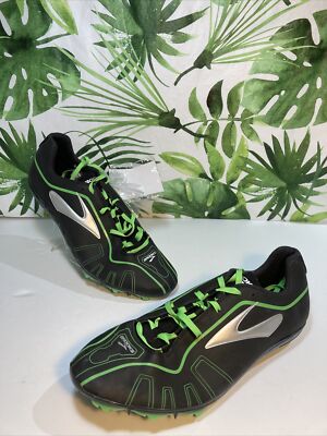 NEW! BROOKS QW-K Size Mens 10 Track Shoes Spikes Speed