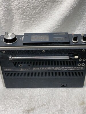 SONY ICF-500S Vintage Radio 3-Band Receiver Used F/S | eBay