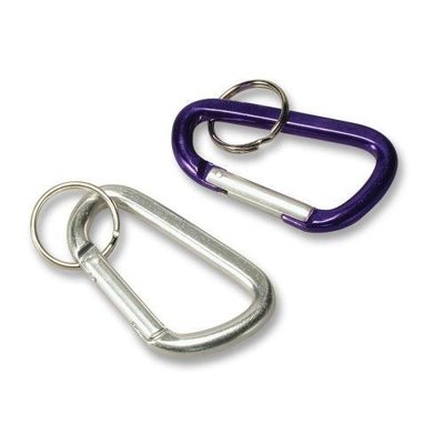 Baumgartens LARGE Carabiner Keyring 41020 Assorted Colors key chain ring