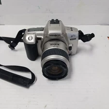 Used Minolta SRT 101  35mm SLR Film Camera with Quantaray 85-210mm Lens