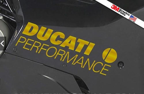 Ducati Performance fairings carenado decals X2 vinyl adesivi autocollants ステッ - Foto 9 di 10
