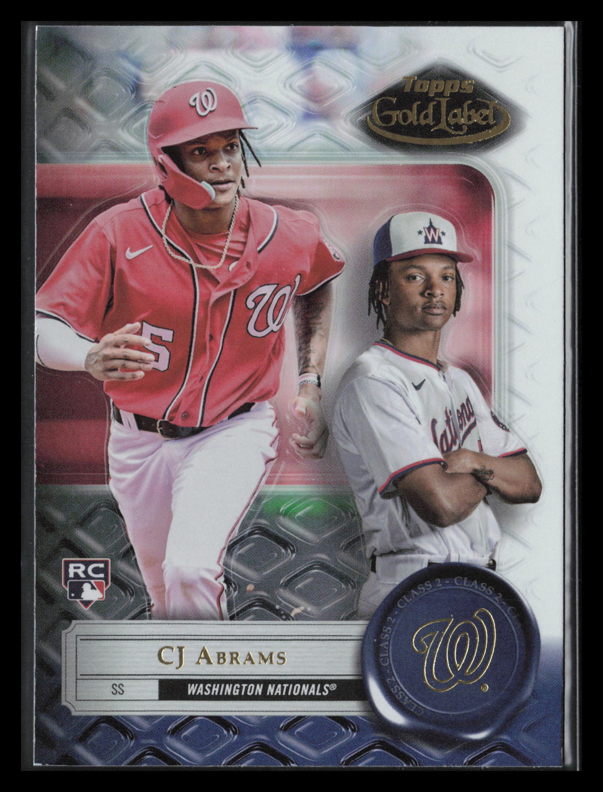 2022 Topps Gold Label CJ Abrams Rookie Class 2 #38 RC
