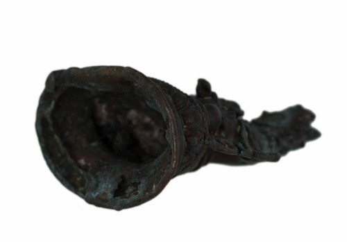 Buddha Vajrasattva Tibetan Statue Copper 57 Mm Bodhisattva Nepal 9025 - Picture 5 of 6