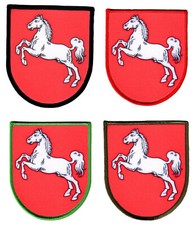 🇩🇪 NIEDERSACHSEN WAPPEN "Aufnäher"Patch/Hannover/Leer/Goslar/Emsland/Peine