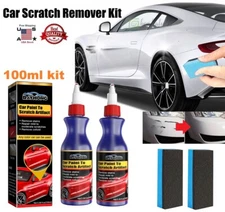 2× Auto Car Scratch Remover Kit for Deep Scratches Paint Restorer Repair Wax USA