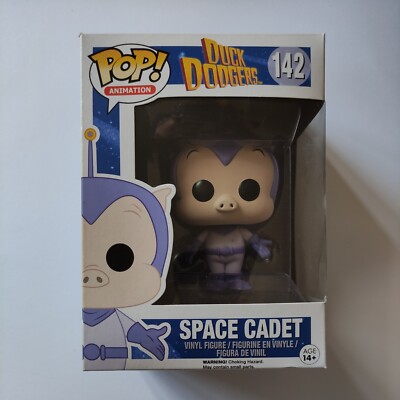 FUNKO POP - DUCK DODGERS WB - SPACE CADET #142 - BRANDNEU - KLEINER KARTONSCHADEN
