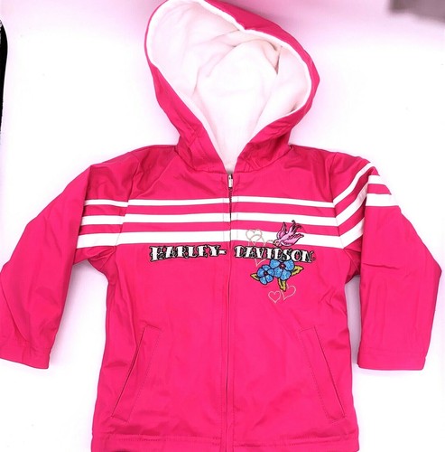 Girls Toddler Reversible Fleece Pink 