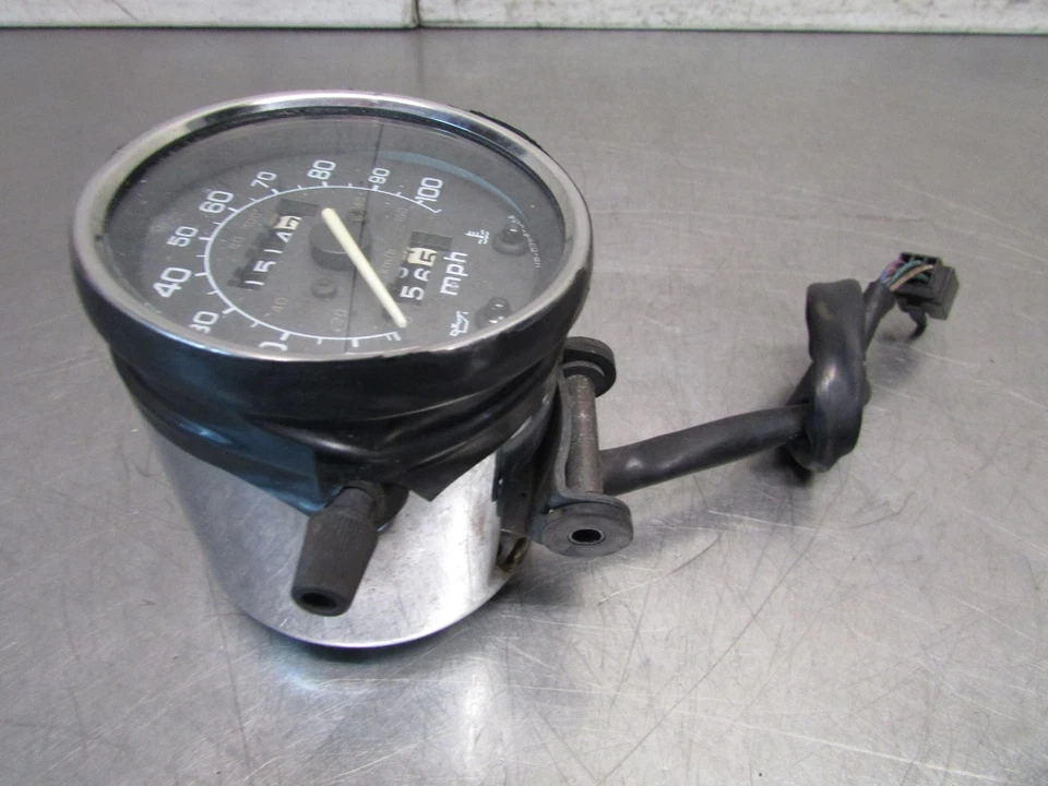 51 G HONDA SHADOW  VLX 600 2003 OEM  GAUGE SPEEDOMETER (71.514 MLS) - Image 4 of 4
