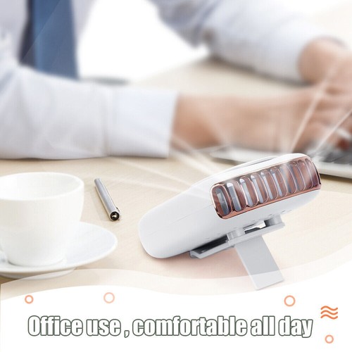 USB Portable Hanging Neck Fan Cooling Air Cooler Mini Electric Air Conditioner - Picture 15 of 29