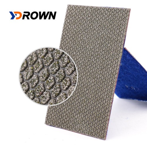 Diamond Abrasive Paper Sheets Diamond Sandpaper Nylon Back for Glass Ceramic - Foto 11 di 28