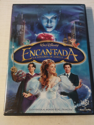 Encantada la Historia de Giselle Walt Disney - DVD + Extras Español Ingles Reg 2