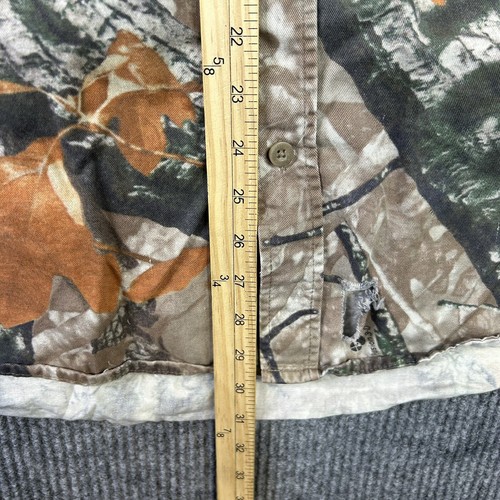 Vtg Outfitters Ridge Came Button Shirt Mens 2XL Long Sleeve 3D Fusion - Picture 11 of 18