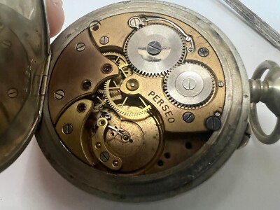 PERSEO pocket watch made for the Italian State Railways 52 mm