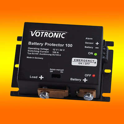 Votronic Batterie Wächter 12V 24V 100A Battery Protector (0% MwSt.*)