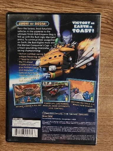 Butt Ugly Martians Zoom or Doom (PlayStation 2, PS2, 2002) Completed, Tested - Image 2 of 4