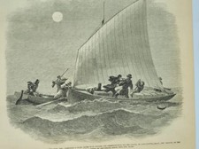 Frank Leslie's  3/14/1863 Defenses of Savannah /  Confederate Steamer Alabama