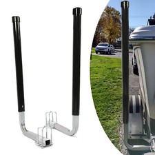 Pair Boat Trailer 40 Guide On Post W/ PVC Pol...