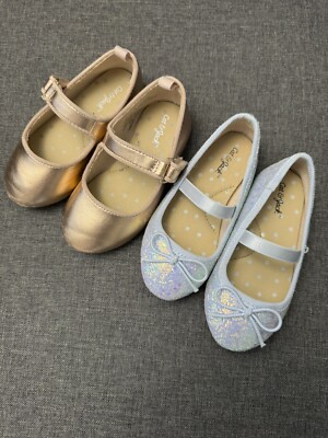 CAT JACK TODDLER GIRL'S BALLET FLATS MARY JANE
