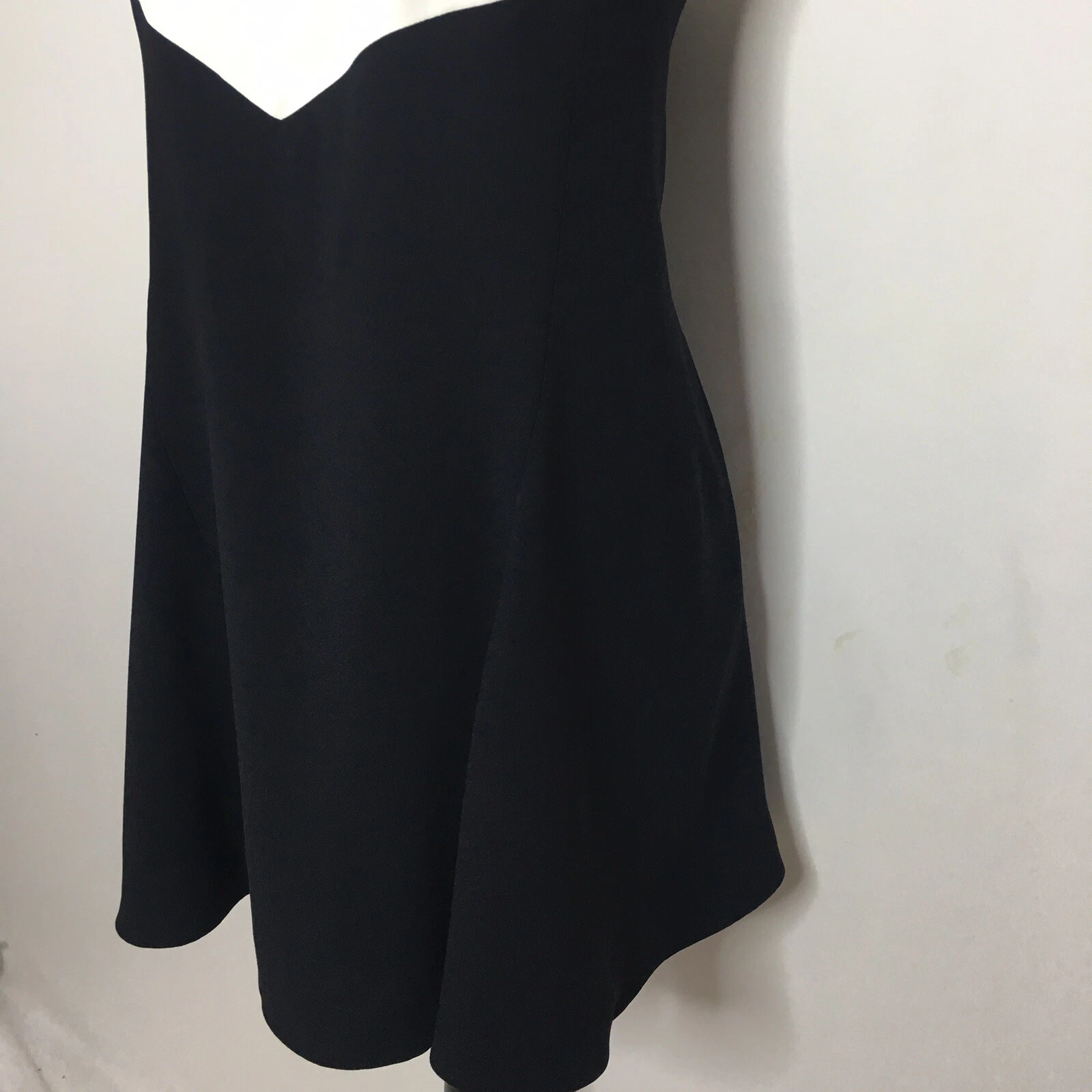 Abito Kenzo Colorblock 38 US M nero bianco blu abito a turni