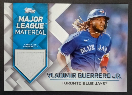 2022 Topps Update Vladimir Guerrero Jr. Major League Material Game Used Relic