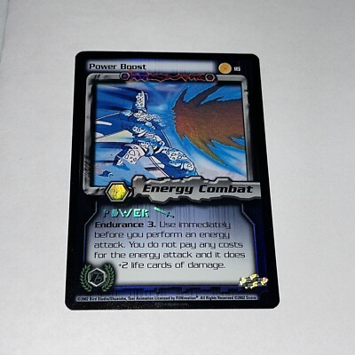 DBZ Dragonball Ball Z FOIL Power Boost 16 CCG Limited Cell Games Saga HP Score