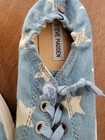 STEVE MADDEN WOMENS Canvas SNEAKERS SHOES Patriotic Blue with white Stars SIZE 8 — photo 3